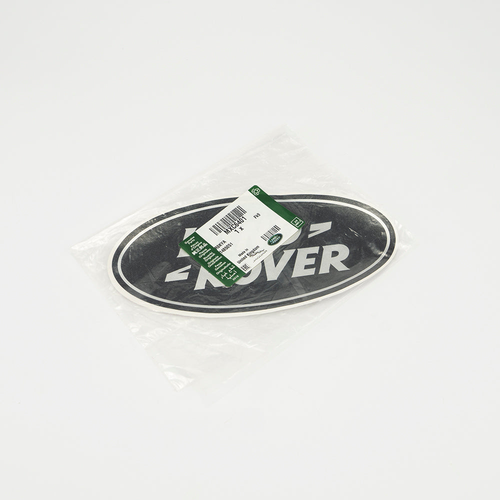 LAND ROVER BADGE DECAL ACHTER